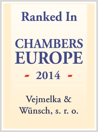 Ranked in Chambers Europe 2014